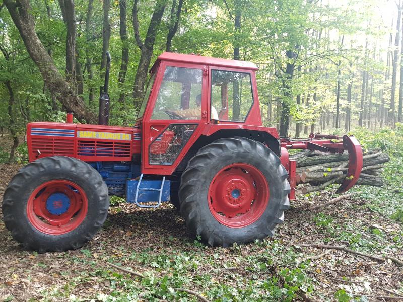 Tractor SAME Leopard | Forest machinery | Woodworking 